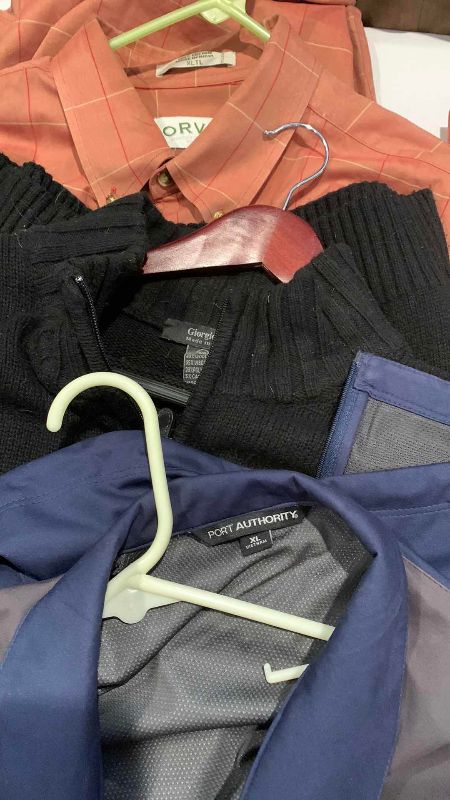 Photo 3 of MENS COLUMBIA, ORVIS, SHIRTS XL AND XXL