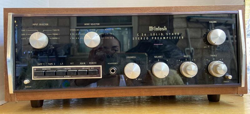 Photo 1 of MCINTOSH C26 SOLID STATE PREAMPLIFIER