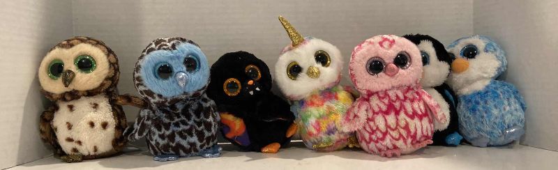 Photo 1 of BEANIE BABY OWLS