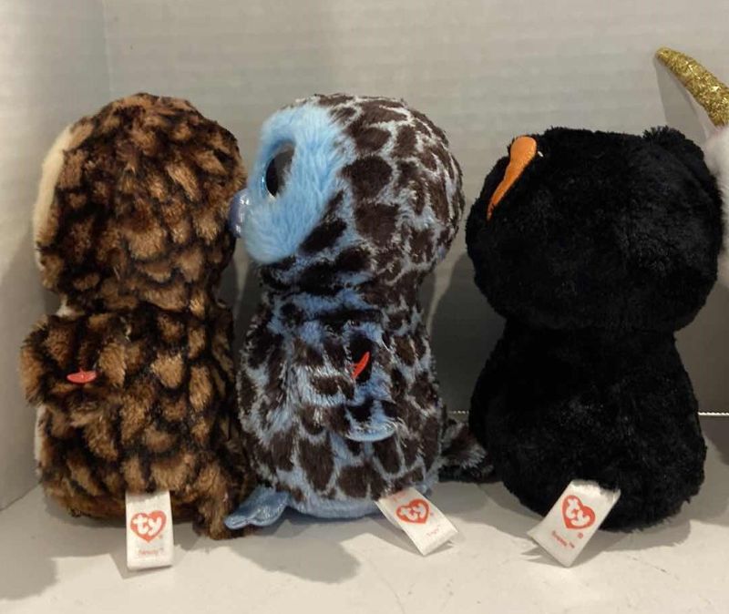 Photo 2 of BEANIE BABY OWLS