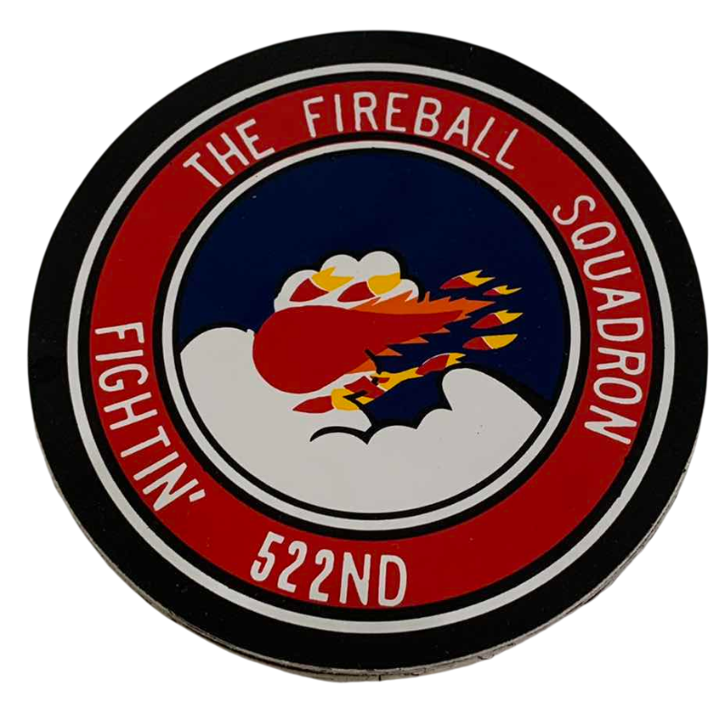 Photo 1 of 72 THE FIREBALL SQUADRON FIGHTIN’ 522ND STICKERS