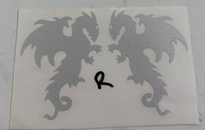 Photo 1 of DRAGON STICKERS