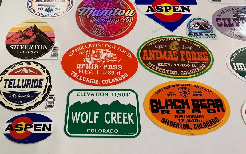 Photo 1 of COLORADO STICKERS