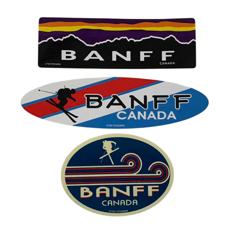 Photo 1 of BANFF CANADA STICKERS