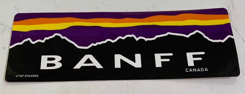 Photo 1 of BANFF CANADA STICKERS