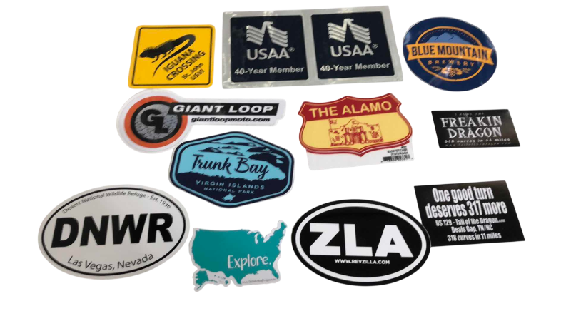 Photo 1 of ASSORTED STICKERS