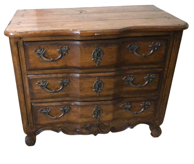 Photo 1 of DREXEL HERITAGE FRENCH LOUIS XV STYLE NIGHTSTAND WITH DOVETAIL DRAWERS 33” X 19” H 27”