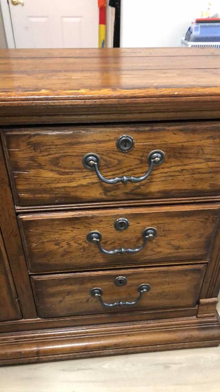 Photo 1 of DREXEL HERITAGE FRENCH LOUIS XV STYLE DRESSER 76” X 19” H 36”