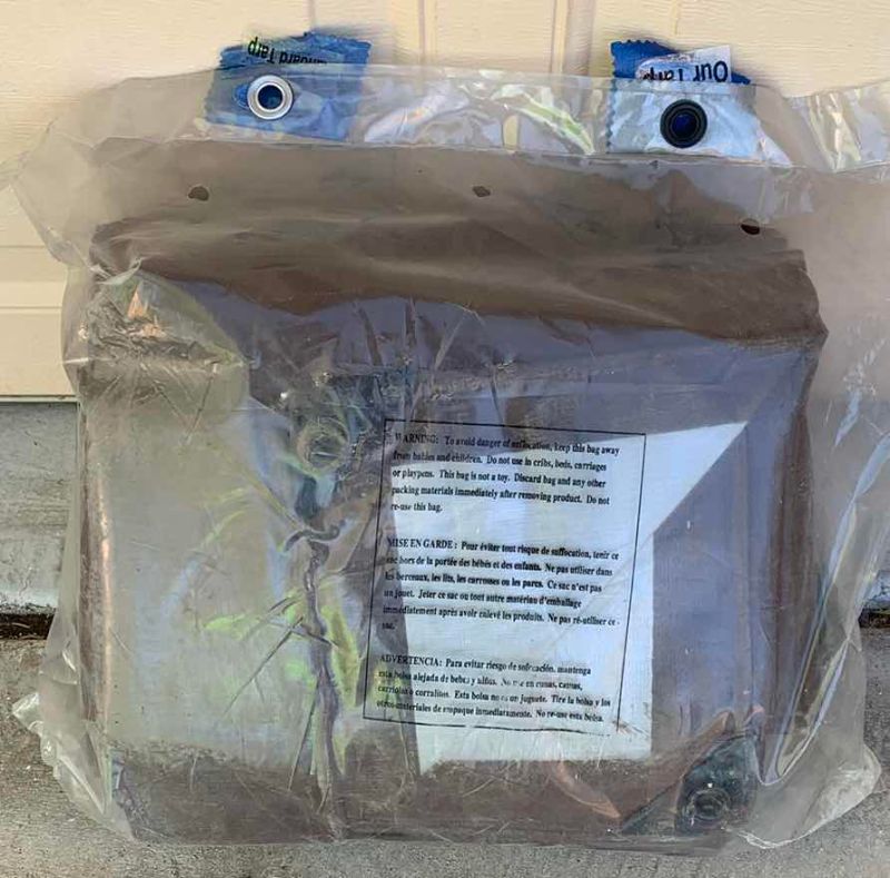 Photo 1 of 2-PACK PLASTIC TARPS