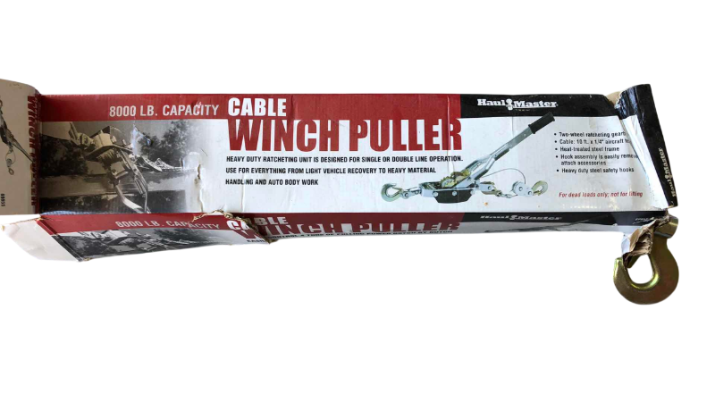 Photo 1 of CABLE WINCH PULLER 8000 POUND CAPACITY