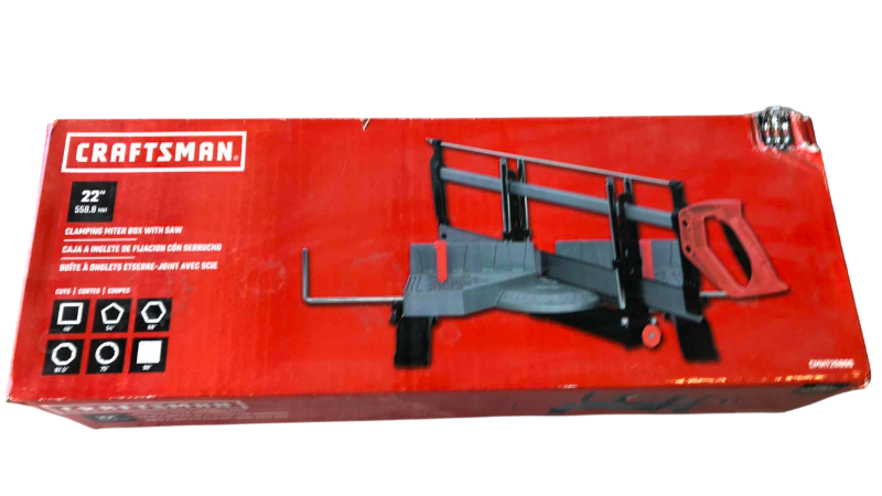 Photo 1 of CRAFTSMAN 22” CLAMPING MITER BOX WITH SAW