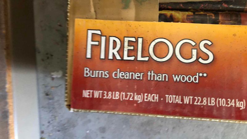 Photo 1 of CASE OF FIRE LOGS