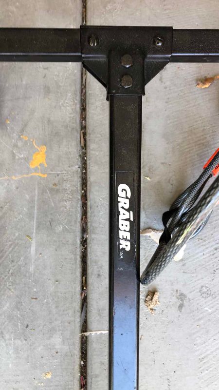 Photo 1 of DUAL BICYCLE RACK AND SECURITY CABLES