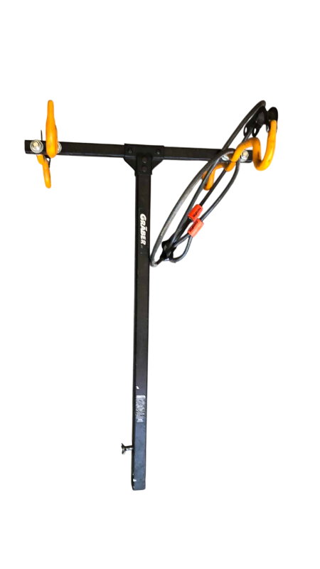 Photo 1 of DUAL BICYCLE RACK AND SECURITY CABLES