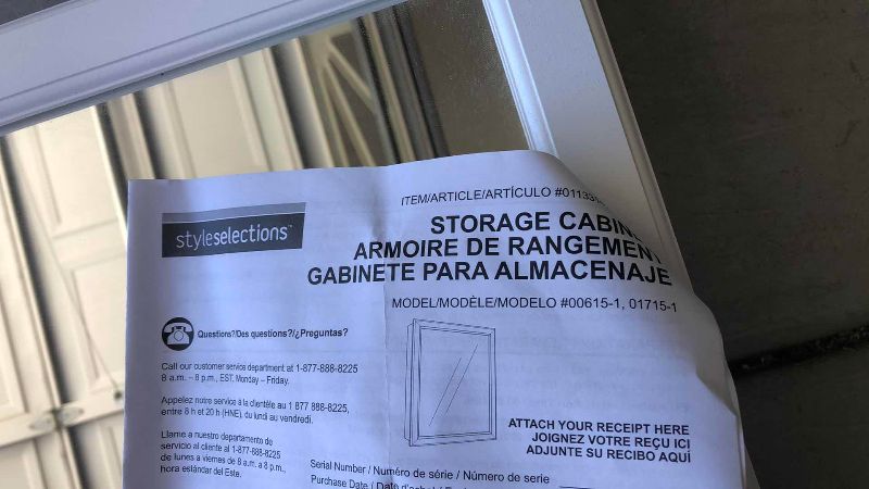 Photo 1 of BATHROOM MIRROR 19” X 15”