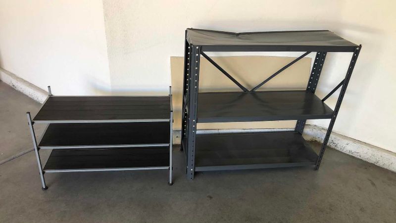 Photo 1 of 2 SHELVING UNITS