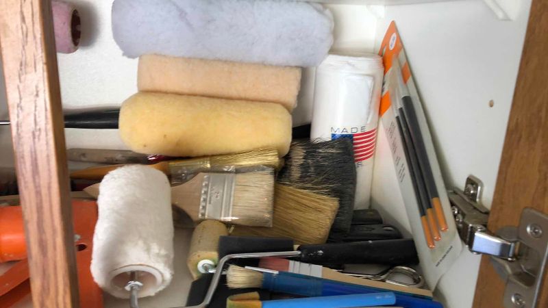 Photo 1 of PAINTING SUPPLIES