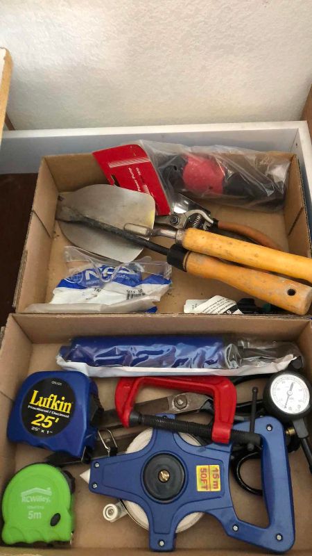 Photo 1 of GARDEN TOOLS, HOSES AND AN EXTENSION CORD