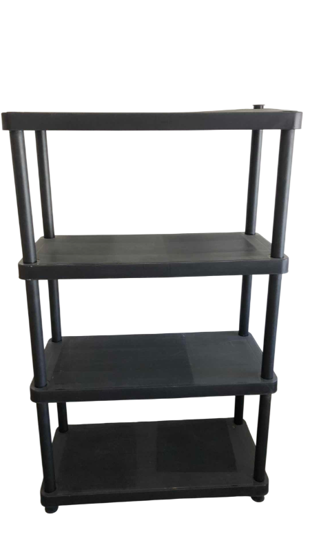 Photo 1 of PLASTIC SHELVING 34” X 16” H 55”