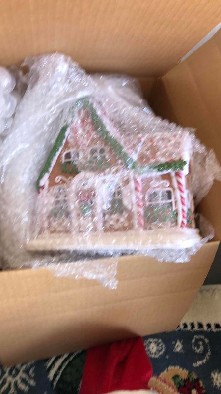 Photo 1 of TUB OF CHRISTMAS ITEMS