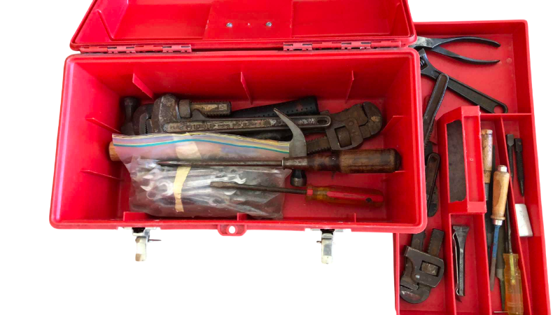 Photo 1 of TOOL BOX WITH TOOLS
