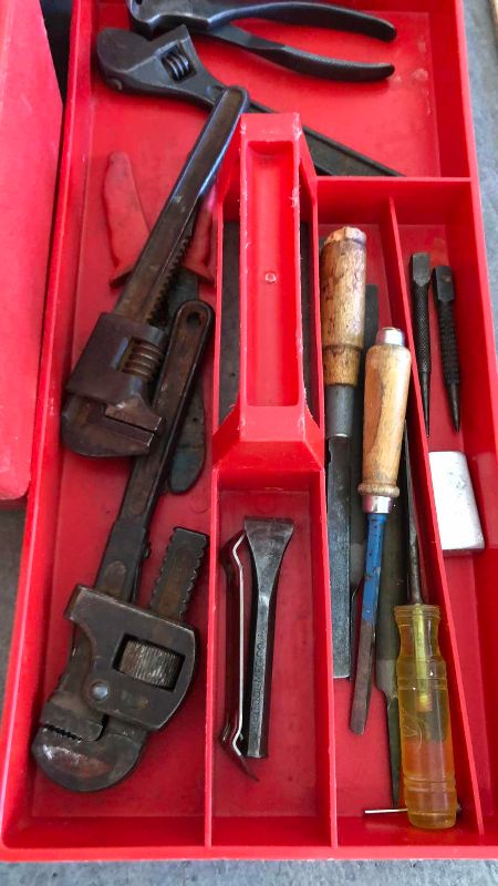 Photo 1 of TOOL BOX WITH TOOLS