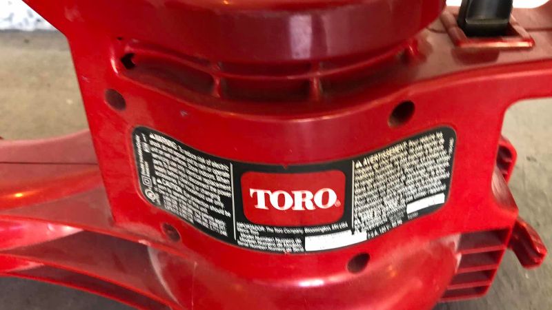 Photo 1 of TORO POWER SWEEP ELECTRIC BLOWER