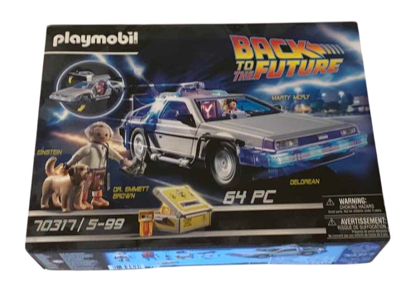 Photo 1 of BACK TO THE FUTURE DELOREAN PLAYSET 70317