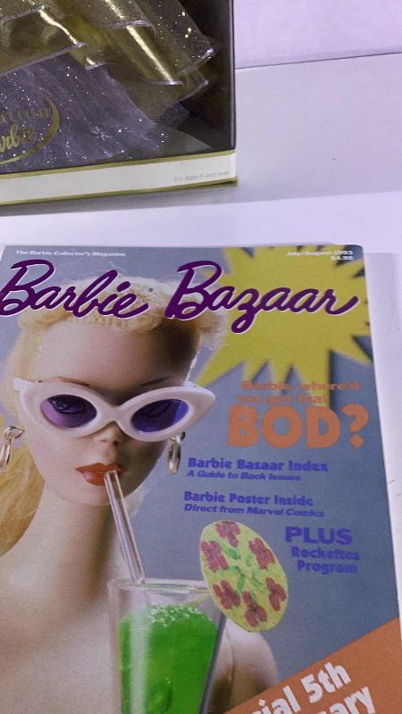 Photo 5 of BARBIE "YEAR 2000 SPECIAL EDITION" DOLL AND BARBIE MAGAZINES