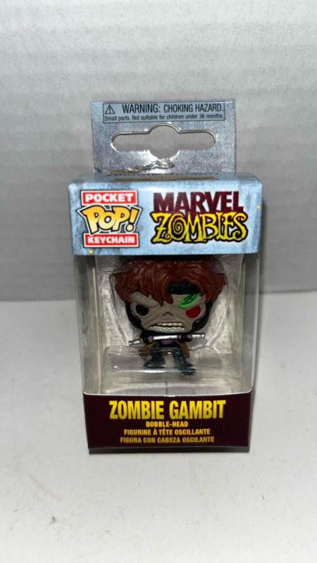 Photo 2 of NIP MARVEL STUDIOS WHAT IF? MYSTERY COLLECTORS BAG CLIPS & MARVEL ZOMBIES MAGNETO BOBBLEHEAD FUNKO POCKET POP KEY CHAIN (3)