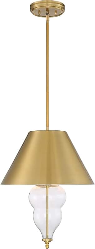 Photo 1 of CRAFTMADE NABU 3 LIGHT 16 INCH SATIN BRASS PENDANT CEILING LIGHT P955SB3