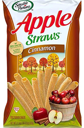 Photo 1 of ** EXP: 14 JUN 22**  ** NON-REFUNDABLE***   *** SOLD AS IS**
NEW Sensible Portions Apple Cinnamon Straws Gluten Free Multigrain Snack Net Wt 1OZ
