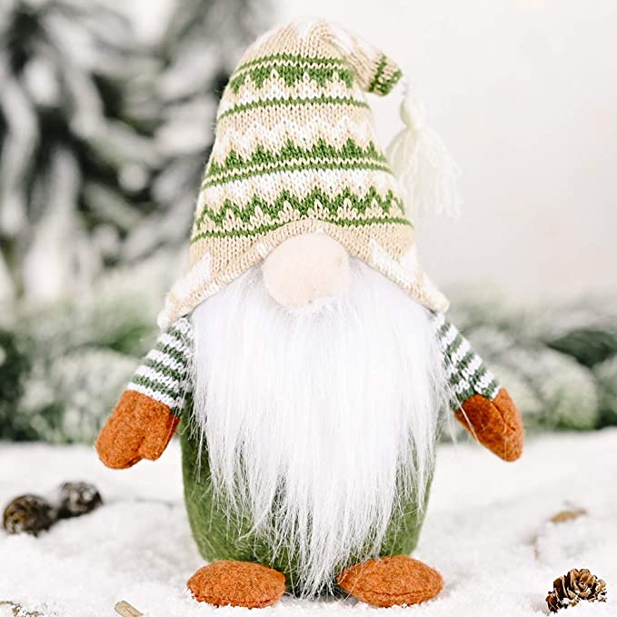 Photo 1 of ** SETS OF 2**
Yule Tomte, Christmas Decorations, Swedish Gnome 11.5'' Tomte Plush Handmade, Weighted Bottom, Holiday Esstentials, Green
