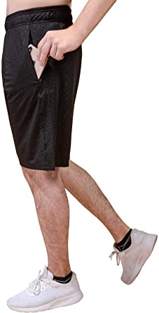 Photo 1 of 90 Degree By Reflex Mens Embossed Print Basketball Shorts - Black Print- SIZE XL 
