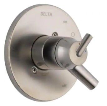 Photo 1 of 
Delta
Trinsic Single-Handle Diverter Valve Trim Kit in Stainless (Valve Not Included)
