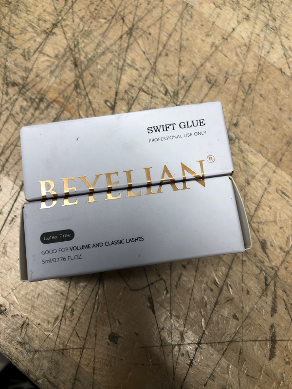 Photo 3 of ** SETS OF 2**
BEYELIAN Swift Glue Eyelash Extensions Adhesive Powerful Strong Black 5ml Drying Time 3-5 Sec Retention 6 Weeks Classic and Volume Lashes Semi-Permanent for Professional Use Only
1.02 x 0.98 x 2.68 inches