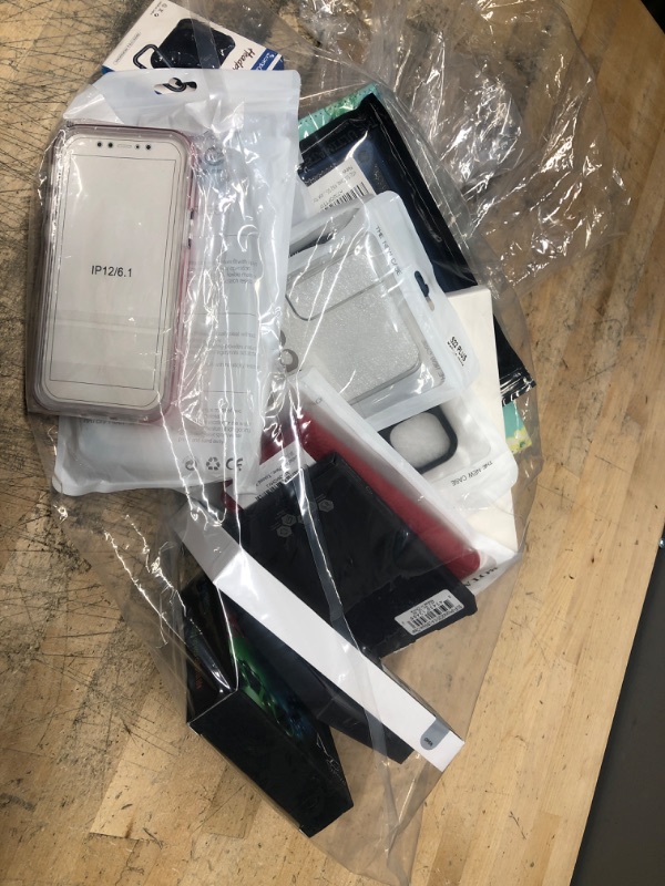 Photo 3 of *** AMAZON BUNDLE OF PHONE CASES AND PHONE PROTECTION  12/12 PRO  SAMSUNG CASE ETC. ***    *** NON-REFUNDABLE***   ** SOLD AS IS*