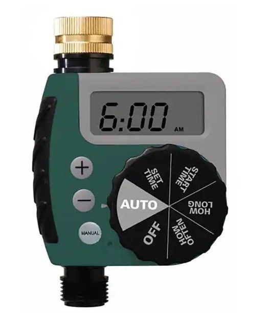 Photo 1 of 1-Port Single Dial Timer
COME WITH Dual Flex Connect Shut-Off Hose Adaptor
