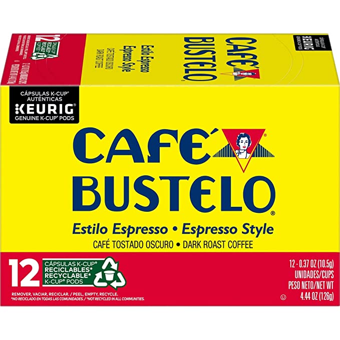 Photo 1 of ** EXP: NOV 02 2022 **  ** NON-REFUNDABLE**  ** SOLD AS IS**  
Café Bustelo Espresso Style Dark Roast Coffee, 72 Keurig K-Cup Pods
