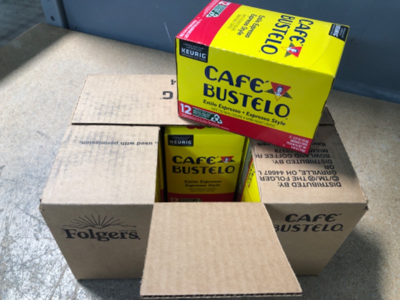 Photo 2 of ** EXP: NOV 02 2022 **  ** NON-REFUNDABLE**  ** SOLD AS IS**  
Café Bustelo Espresso Style Dark Roast Coffee, 72 Keurig K-Cup Pods
