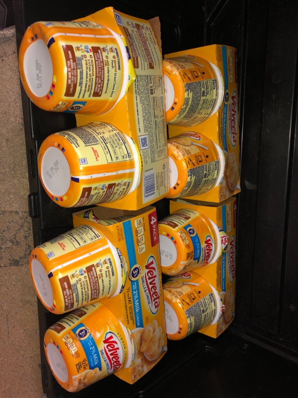 Photo 2 of ** EXP: 21 JUN 2022 **  ** NON-REFUNDABLE ***   ** SOLD AS IS **  ** SETS OF 4**
Velveeta Shells & Cheese Microwavable Shell Pasta & Cheese Sauce with 2% Milk Cheese (4 ct Pack, 2.19 oz Cups)
