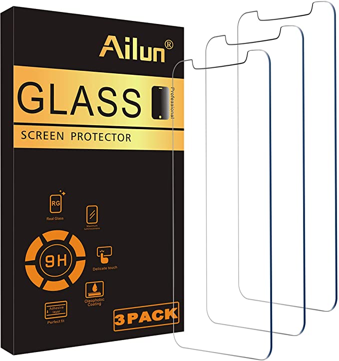 Photo 1 of ** SETS OF 3**
Ailun Glass Screen Protector Compatible for iPhone 11/iPhone XR, 6.1 Inch 3 Pack Tempered Glass
