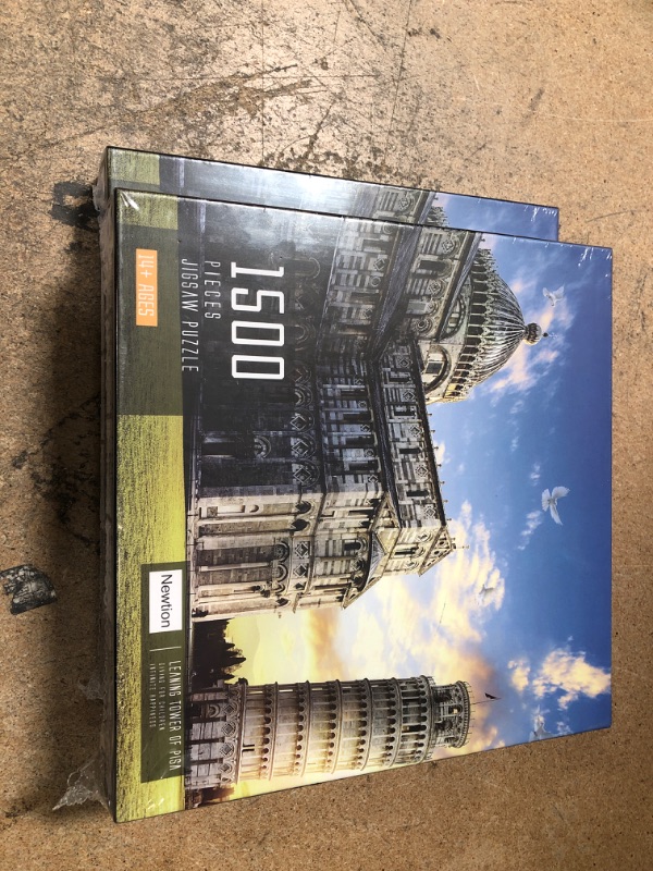 Photo 2 of ** SETS OF 2**
Newtion 1500 Piece Kids Adult Puzzle - Leaning Tower of Pisa - Large, 32" L x 24" W, Jigsaw Puzzles Educational Intellectual Decompressing Fun Game
