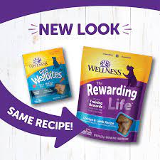 Photo 1 of **EXPIRES JULY 2022** Wellness Wellbites Natural Grain Free Soft Dog Treats, Chicken & Lamb Recipe, 6-Ounce Bag (3 PACK)
