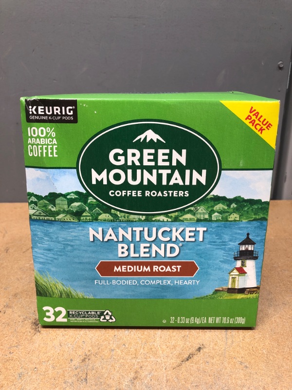 Photo 2 of **EXPIRES DECEMBER 2023** Green Mountain Coffee Roasters Nantucket Blend, Single-Serve Keurig K-Cup Pods, Medium Roast Coffee, 32 Count
