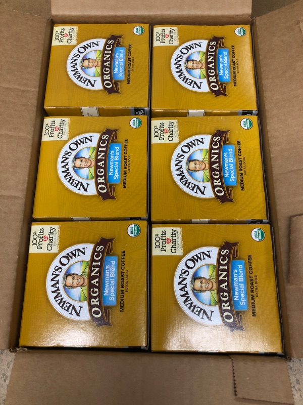 Photo 2 of **EXPIRES OCTOBER 2023** Newman's Own Organics Special Blend, Single-Serve Keurig K-Cup Pods, Medium Roast Coffee, 72 Count (5000053615)
