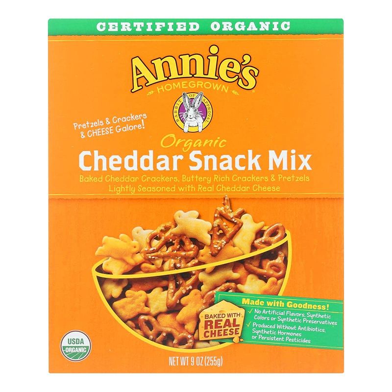 Photo 1 of **EXPIRES MAY 2022** Annies Homegrown Organic Bunnies Snack Mix, 9 Ounce -- 6 per case.
