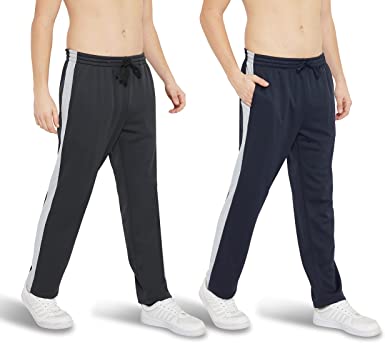 Photo 1 of Brooklyn-Jax 2-Pack Men's Track Pants, Active wear for Sports Activities

BLACK WITH TWO WHITE STRIPES SIZE SMALL
GREY WITH TWO BLACK STRIPES SIZE SMALL
