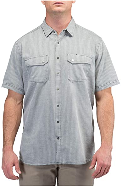 Photo 1 of 5.11 Tactical Men's Cotton Fabric Herringbone Short Sleeve Shirt