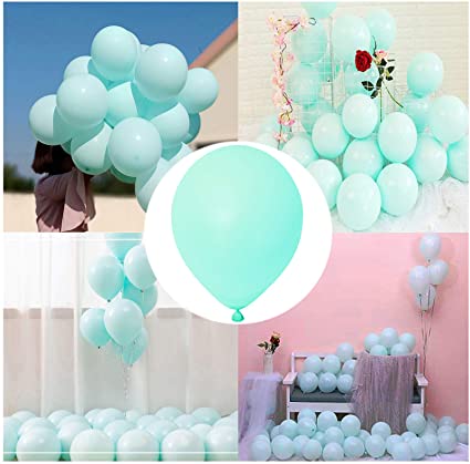 Photo 1 of ***BALLOON BUNDLE***  NON REFUNDABLE 

Pastel Turquoise Blue (TIFFANY)  Balloons 10 inch 144 pcs Mint Green Latex Balloons for Party Birthday Wedding Anniversary or any Party Decorations ***2PACKS***
